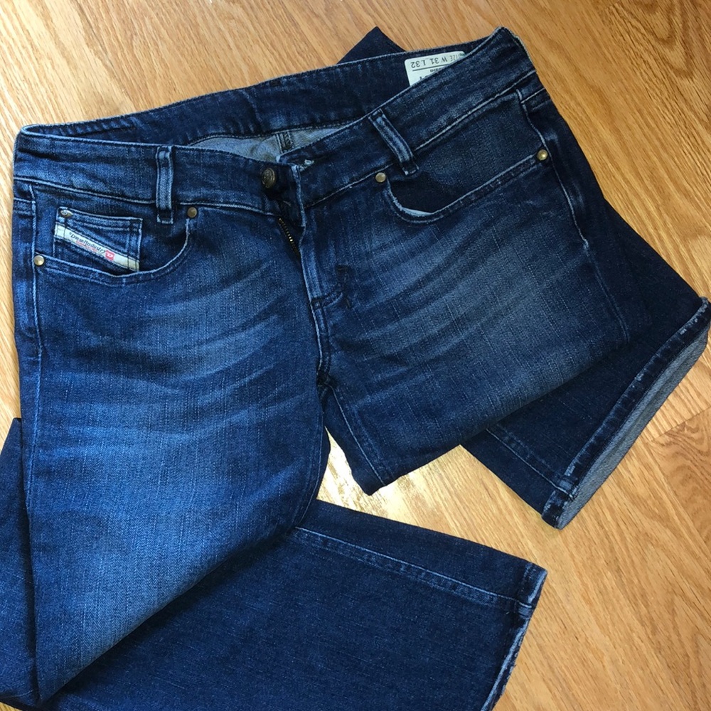 DIESEL LOUVELY stretch boot fit flare Denim 31x31